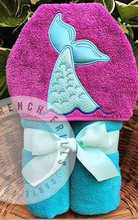 Mermaid & Tail Duo Hooded Towels.