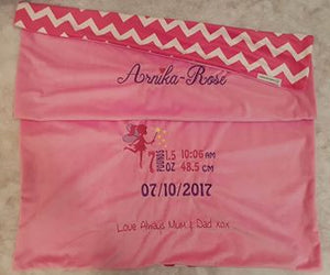 Embroidered Personlized Baby Blankets