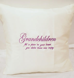 Personalised cushions