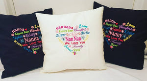 Personalised cushions