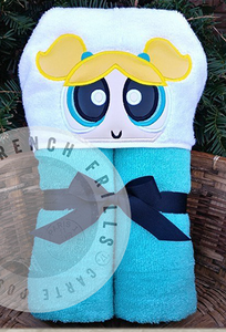 Power Puff Girls Hooded Towels.