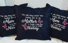 Personalised cushions