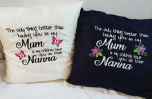 Personalised cushions