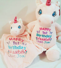 PInk Unicorn Teddy.
