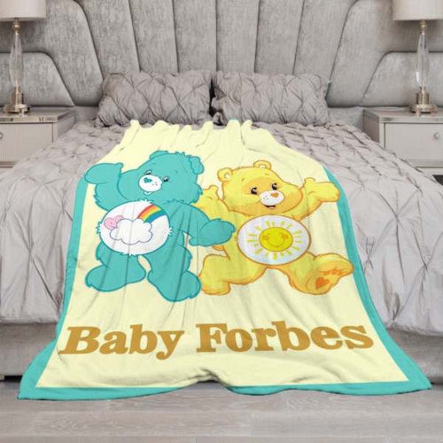Care Bear neutral Custom Blanket