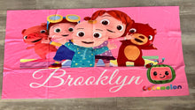 Cocomelon Beach towel custom
