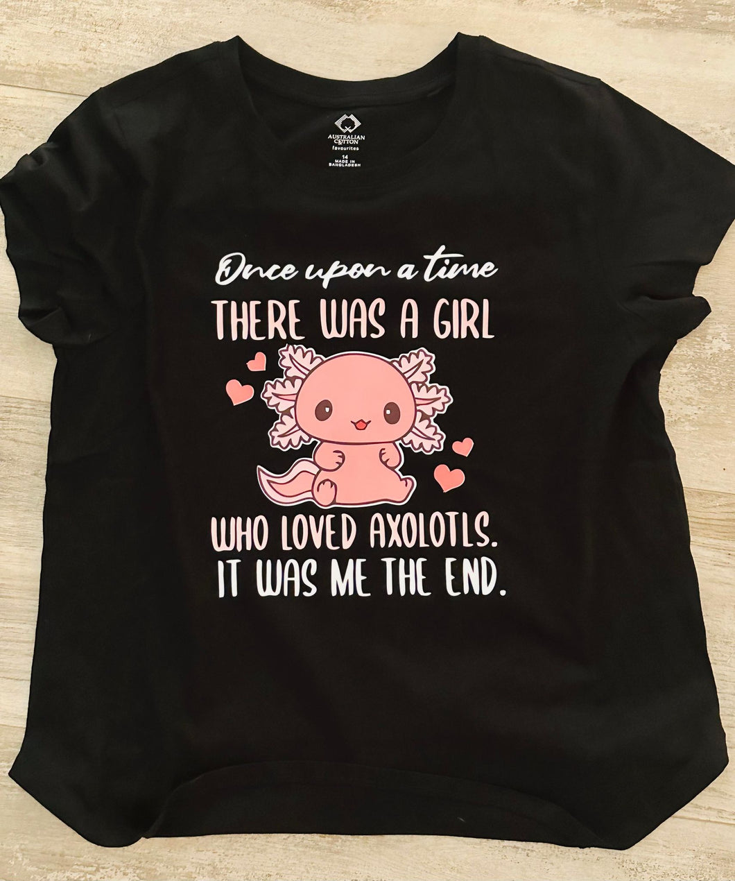 Once Apon a time  Axolotls T-shirt