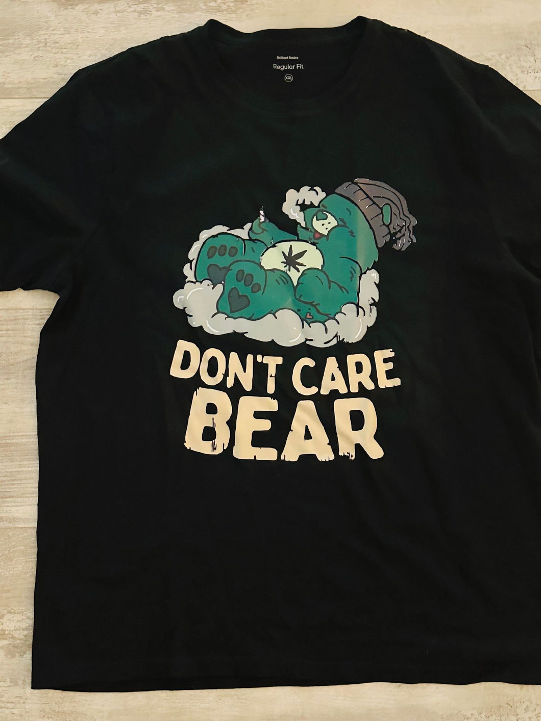 I Dont Care Bear  T-shirt