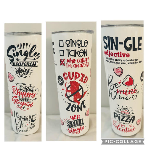Valentines Day 20oz tumbler