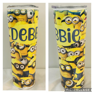 Minions 20oz tumbler