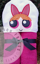 Power Puff Girls Hooded Towels.
