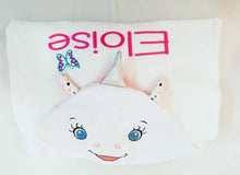 Unicorn Cubbie Hooded Towel