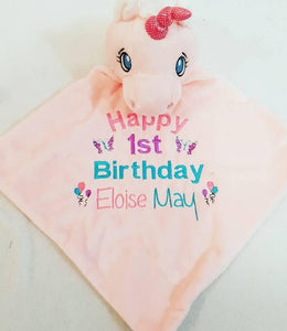 Pink Unicorn  Comforter