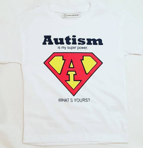 Autism Tshirt (super Hero)