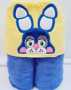 five nights at freddy's hooded towel