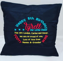 Personalised cushions