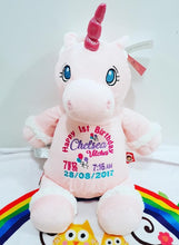 PInk Unicorn Teddy.