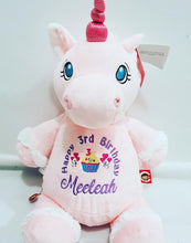 PInk Unicorn Teddy.