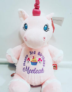 PInk Unicorn Teddy.