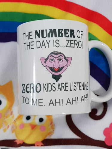 The Count Ah! Ah! Ah! Mug