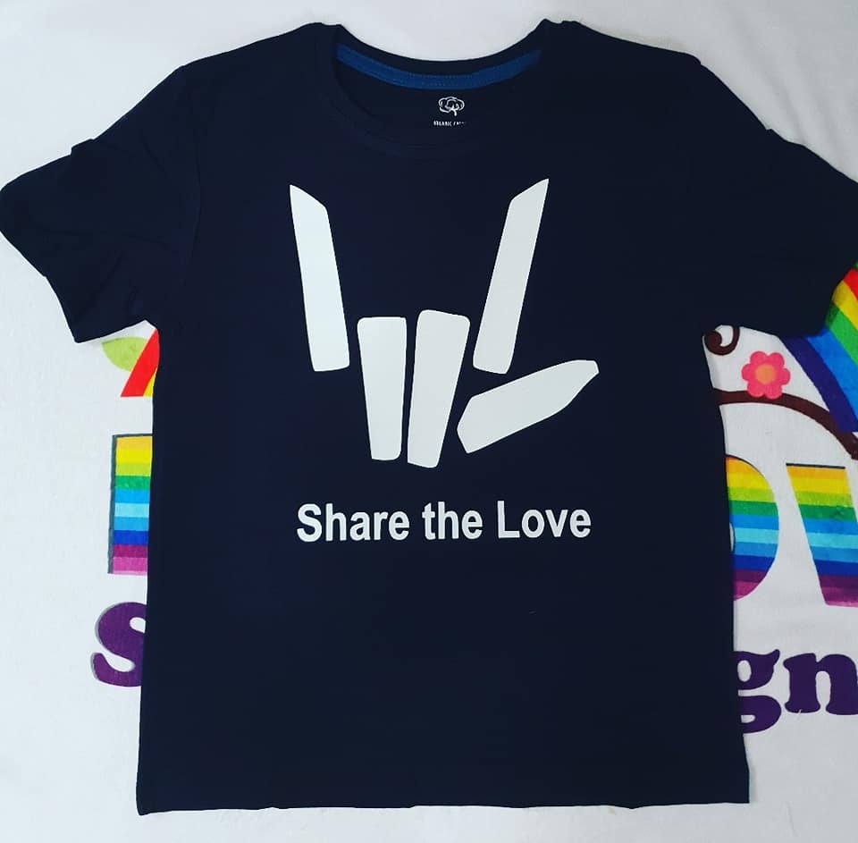 Share the Love Kids Tshirt