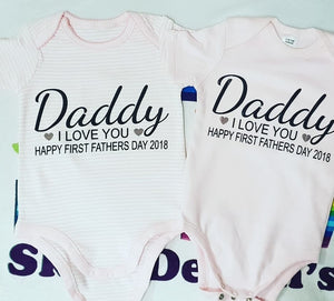 Father's Day Baby Onesies
