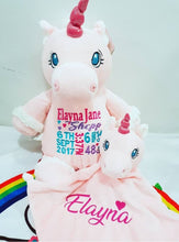 PInk Unicorn Teddy.