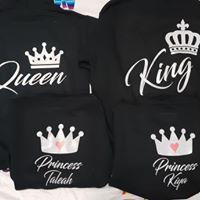 King and Queen hoodie