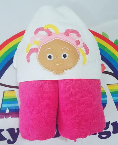 Upsy Daisy In the night Gardern Hooded Towel