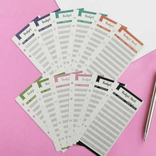 A6 Binder Budget Note Book