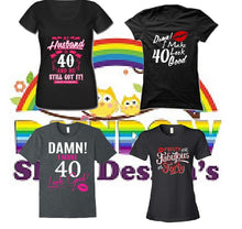 40th womens Tshirts