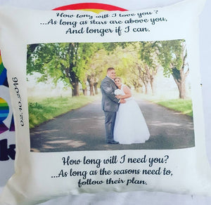 Personalised cushions