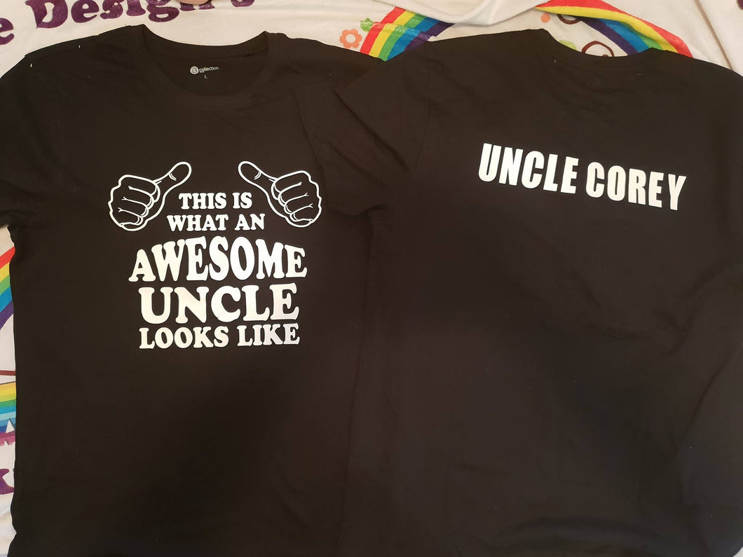 Awesome Uncle tshirt