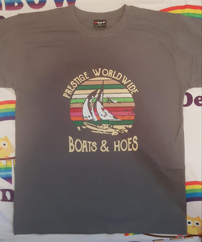 Prestige Worldwide Boats & Hoes Tshirt