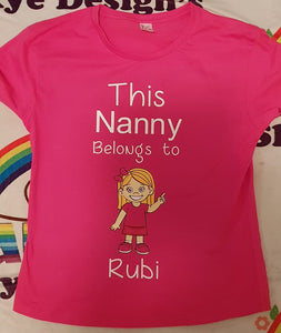This mum/nana belongs to tshirt