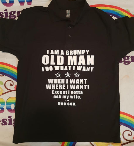 I am a Grumpy old Man tshirt