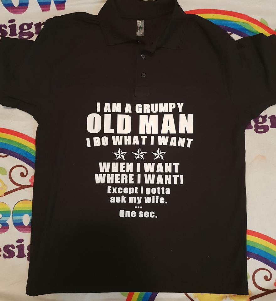 I am a Grumpy old Man tshirt