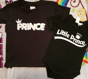 Prince and little Prince Baby Announcement