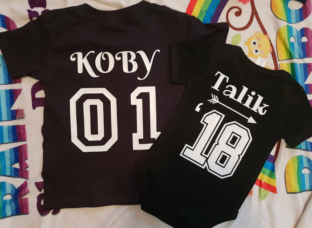 Name/Number Baby Announcement