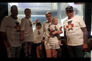 Family Custom Tshirt Pack Birthday/Celebration