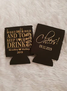 Wedding/Engagement, birthday Favours Stubby Cooler/holder
