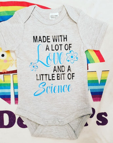 Made with a lot of LOVE Baby suit
