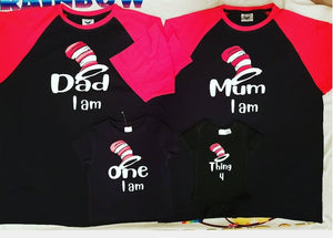 Cat in the Hat - tshirt Family Pack