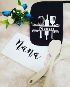 Chopping Board And Pot Holder Set