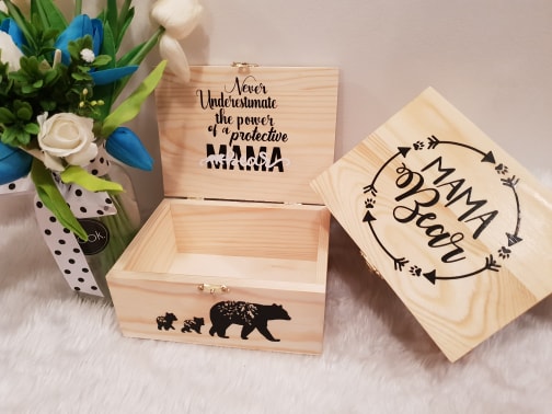 Wooden Box Personalised