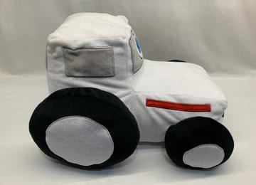 White truck cuddle teddy/pillow