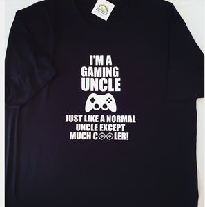 Im a gaming uncle tshirt