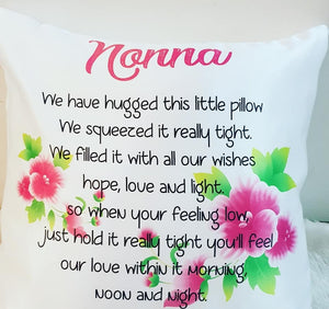 Personalised cushions