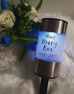 Memorial Garden Solar Lights