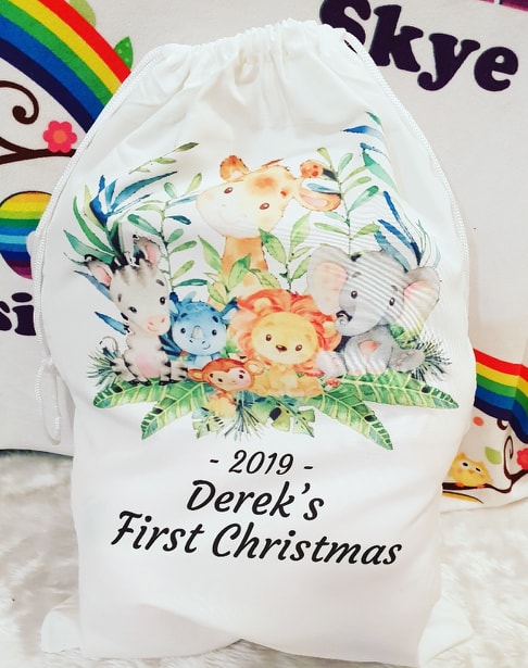 Custom Personalised Xmas Sacks